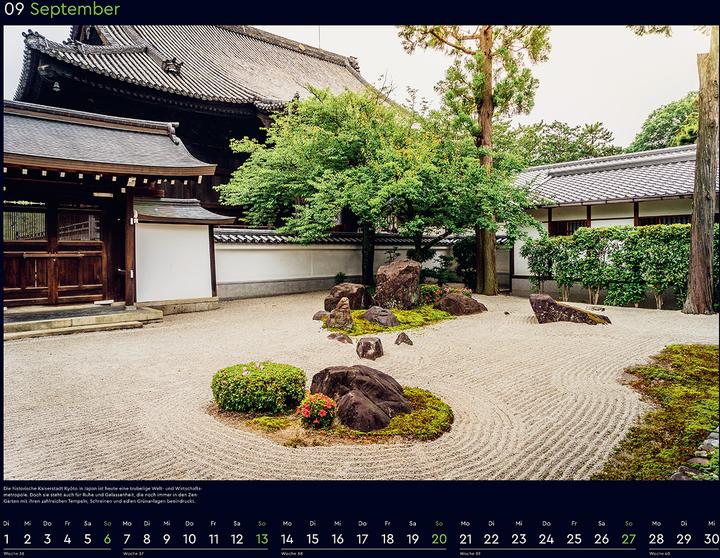 Produktbild Die schönsten Gärten der Welt - Wandkalender 2026 (60 x 45 cm, Harter Einband, Deutsch)