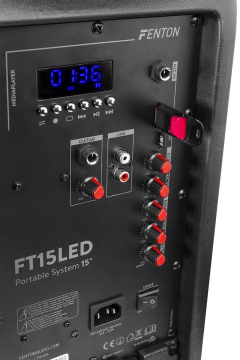 Immagine prodotto Fenton FT15LED (8 h, Corrente elettrica, Batteria ricaricabile)