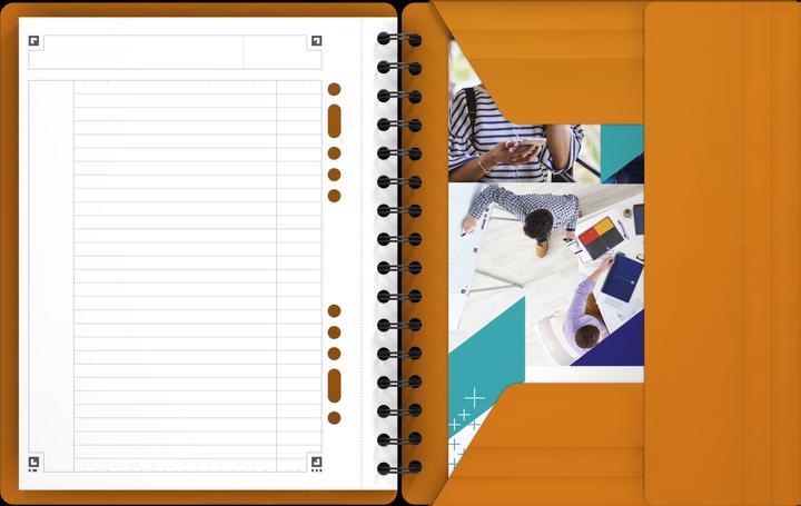 Produktbild Oxford Meetingbook (A5+, Liniert, Weicher Einband)