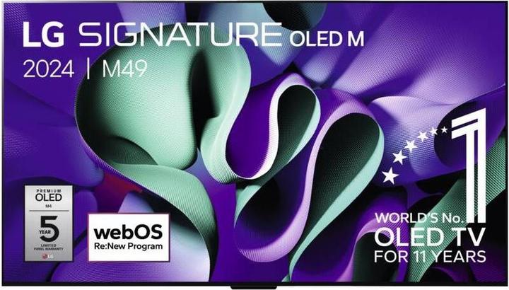 Produktbild LG OLED65M49LA OLED evo Signature TV 164 cm (65) Gallery Design (65", OLED, 4K)