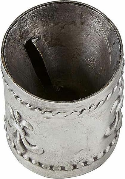 Produktbild Loberon Kerzenanspitzer Fleur De Lys antiksilber (H, 4 cm)
