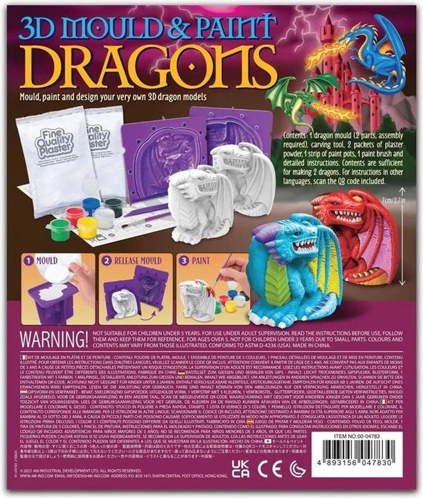 Image du produit 4M Moule et peinture - Dragon