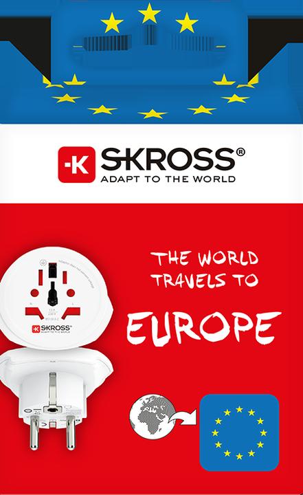 Actual product image Skross Länderstecker World to Europe