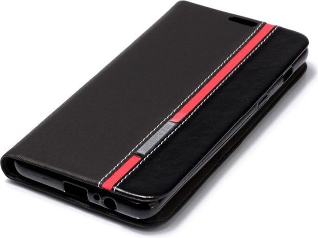 Produktbild MU Classic Leder Hülle mit Kontrastfarben (Samsung Galaxy A8 (2018))