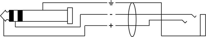 Produktbild Cordial 3.5mm Klinke – 6.3mm Buchse (3 m, 6.3mm Klinke (Jack), 3.5mm Klinke (AUX))