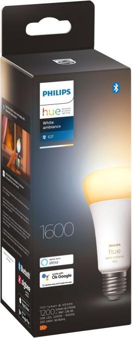 Produktbild Philips Hue White Ambiance (E27, 15 W, 1600 lm, 1 x, F)