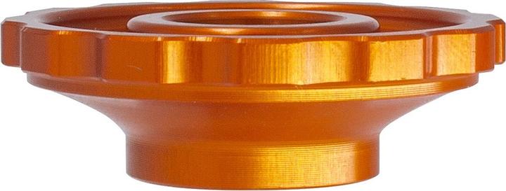 Actual product image Paul Component Engineering Paul Component Stem Cap, 1 1/8", orange
