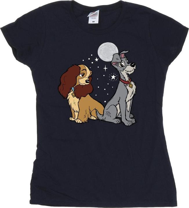 Disney Lady And The Tramp Moon TShirt (XXL)