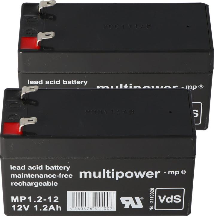 Actual product image AccuCell Akku passend für Stiegelmeyer Intensivbett Epostyle, Seta - BA20003-00, CB1663X (1 pcs., Device specific, 1200 mAh)