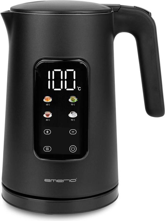 Emerio Wasserkocher schnurlos Design, Digitales Displ. (1.70 l)