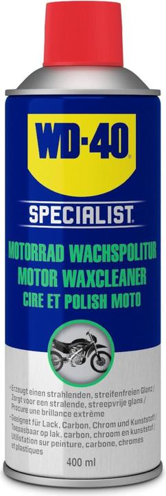Actual product image WD-40 Motorbike wax polish (400 ml)
