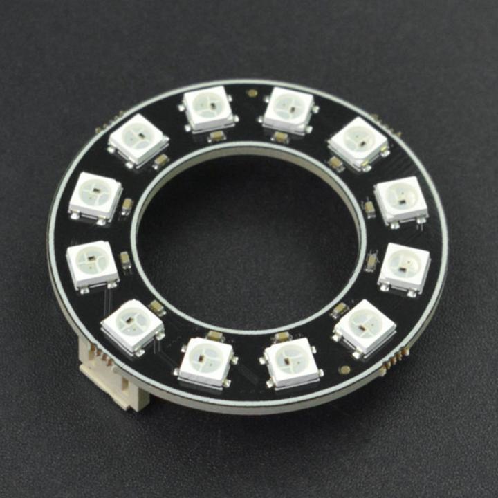 Actual product image DFRobot Neopixel Ring 12x WS2812 RGB LED
