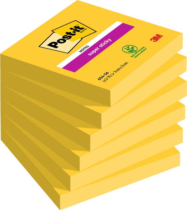 Immagine prodotto Post-it Super appiccicoso (76 x 76 mm)