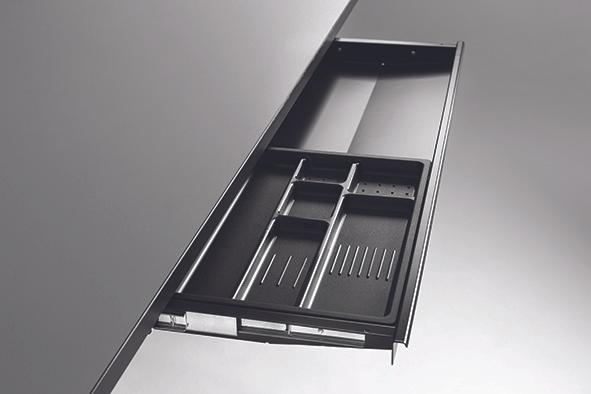 Image du produit Actiforce Systèmes de tiroirs SL verrouillables blanc (Conduit, 87.90 cm)