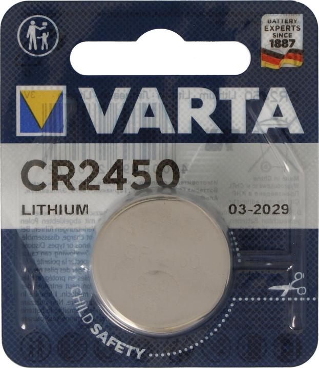 Actual product image Varta Batterie passend für Philips HUE Dimmschalter 1x CR2450 Lithium Batterie IEC CR 2450 (1 pcs., CR2450)