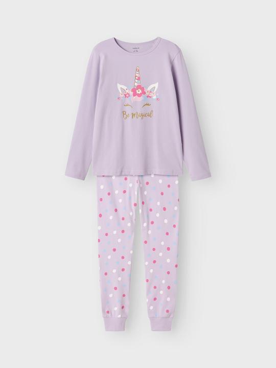 Produktbild Name it Nkfnightset Pastel Lilac Magical Noos (86)