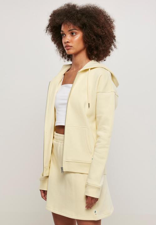 Actual product image Urban Classics Ladies Organic Terry Zip Hoody - 12384 (XS)