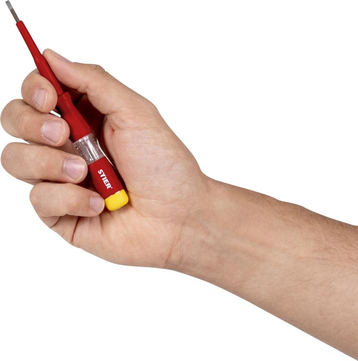 Image du produit Stier Testeur de tension 150 V - 250 V, 3,0 mm