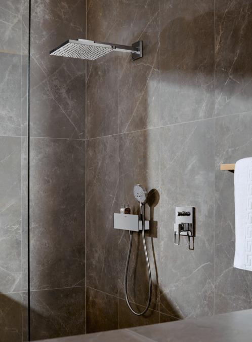 Actual product image hansgrohe HG Handbr RAINDANCE SELECT S 120 3jet DN 15, EcoSmart version white/chrome (3 Beam types, 9 l/min)