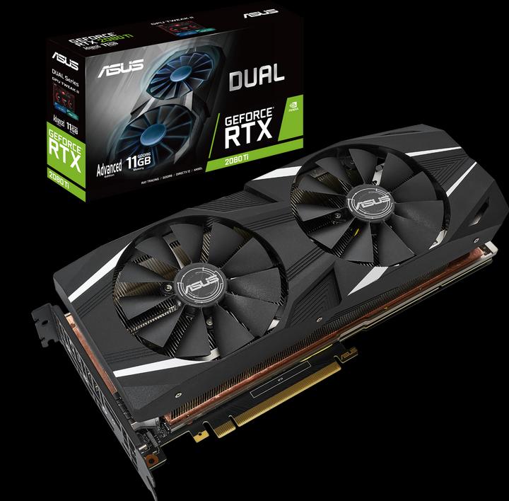 Produktbild ASUS GeForce RTX 2080 Ti DUAL A11G (11 GB)