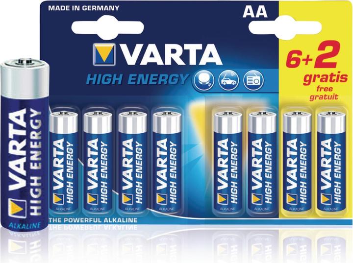 Actual product image Varta Longlife Power (1 pcs., AA, 2600 mAh)