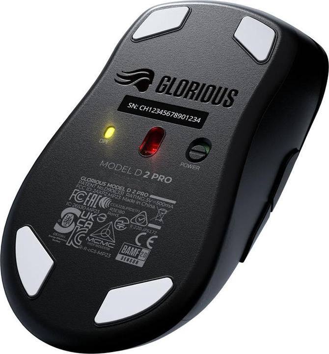 Immagine prodotto Glorious PC Gaming Race Glorious Model D 2 PRO Wireless, 1K Polling - Nero (Senza fili)