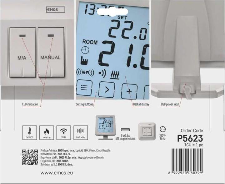 Actual product image Emos P5623