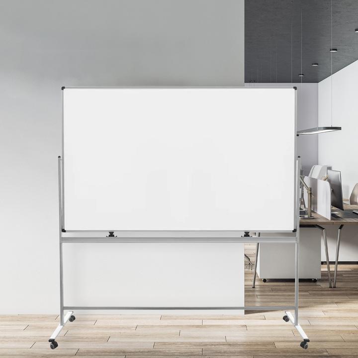 Produktbild Office Marshal Whiteboard Mobil (220 x 120 cm)