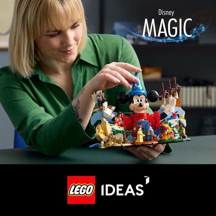 Image du produit LEGO Magie Disney (21352, LEGO Ideas, LEGO difficiles à trouver)