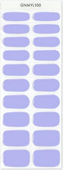 Immagine prodotto MoYou London Strisce per unghie in gel color pervinca