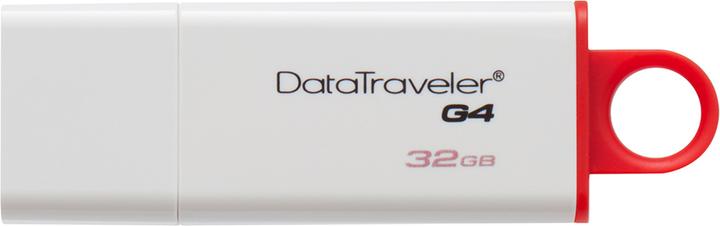 Produktbild Kingston DataTraveler G4 32GB Red CoLogo (32 GB, USB-C)