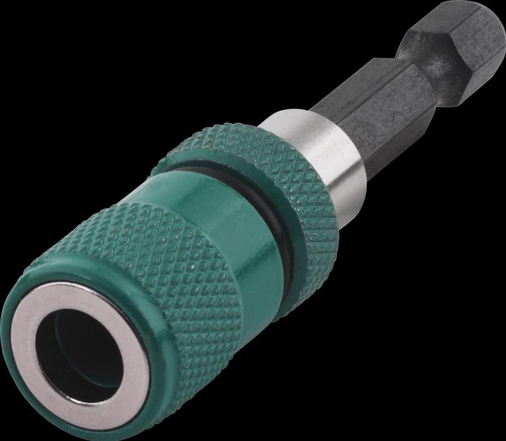 Produktbild wolfcraft wolfcraft 1 Bithalter m.Tiefanschlag+Ringmag. l=60 (60mm)
