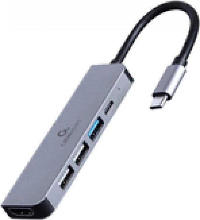 Gembird Multi Port Adapter USB Type C (USB-C, 5 Ports)