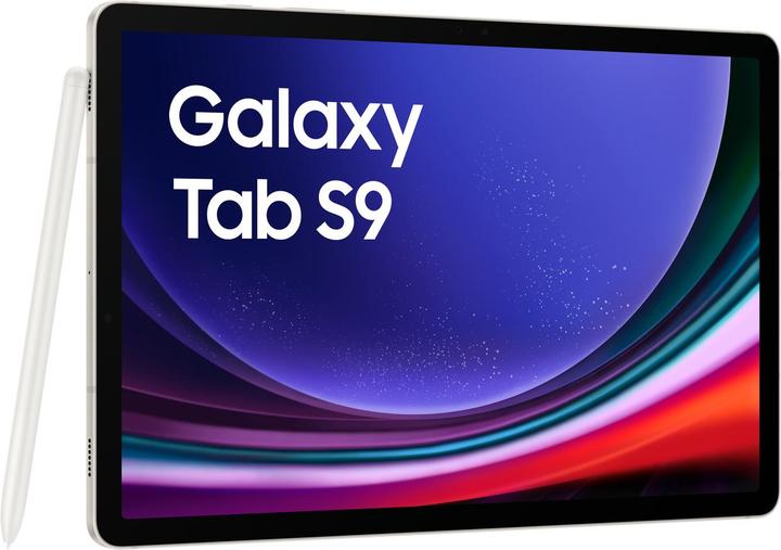 Produktbild Samsung Galaxy Tab S9 (nur WLAN, 11", 128 GB, Beige)