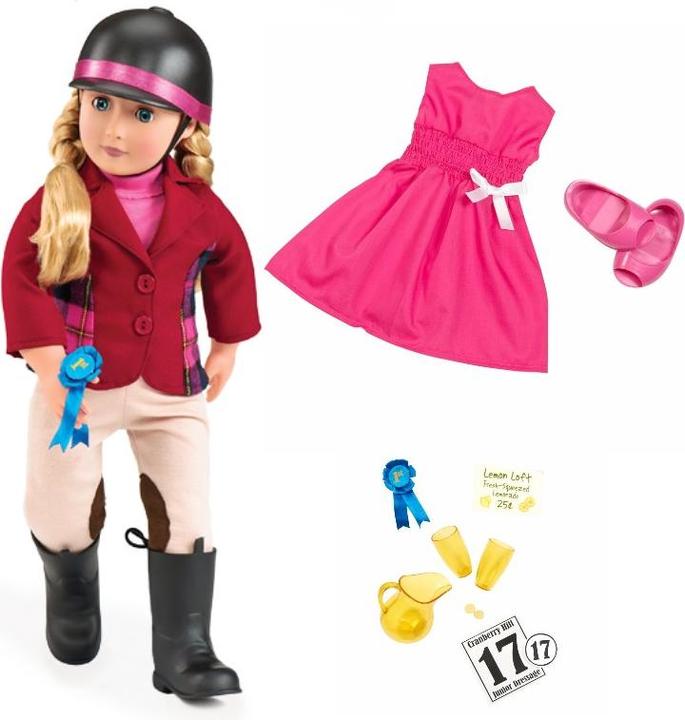 Produktbild Our Generation Lily Anna mit Reiteroutfit