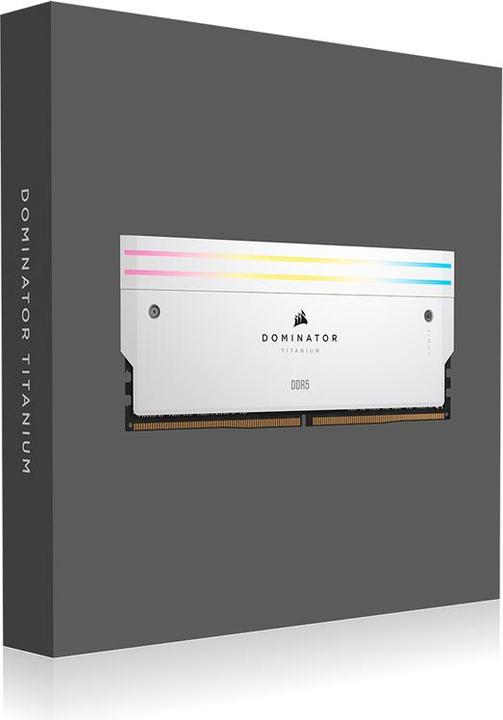 Produktbild Corsair Dominator Titanium RGB (2 x 32GB, 6000 MHz, DDR5-RAM, DIMM)