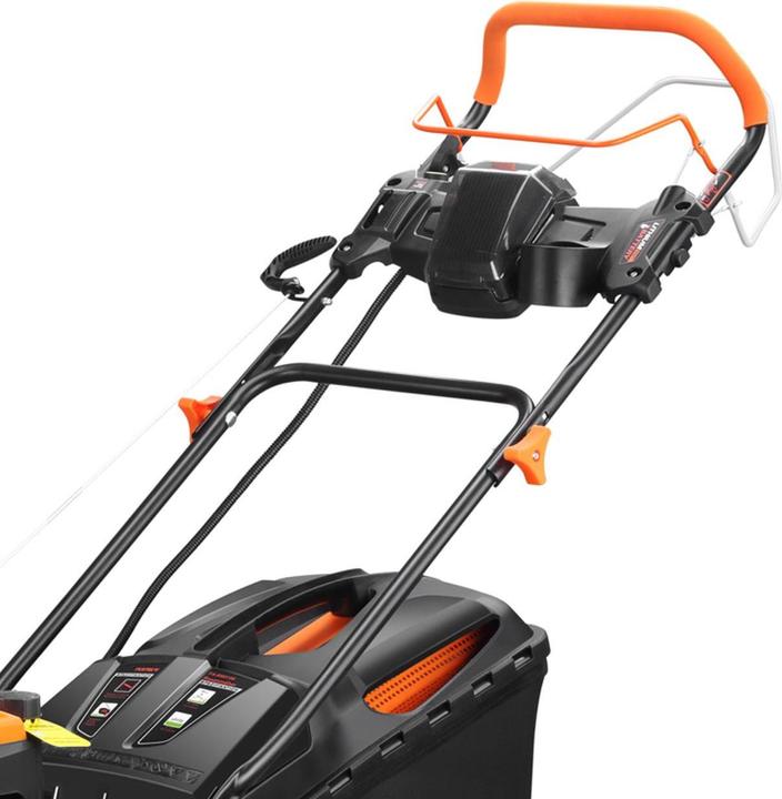 Produktbild Fuxtec Benzin-Rasenmäher mit Elektrostarter zipgo® (Akkubetrieb)