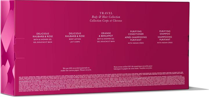 Actual product image Molton Brown Travel Body & Hair Collection (Body care set)