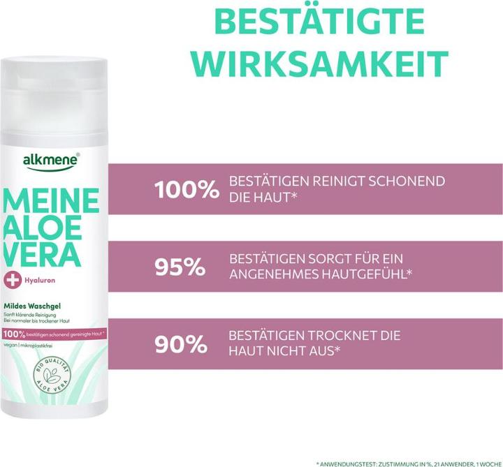 Image du produit Alkmene MEINE ALOE VERA, Mildes Waschgel (Gel, 200 ml)