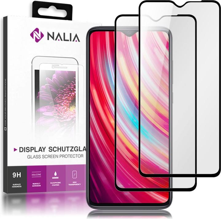 Produktbild Nalia (2-Pack) Schutzglas (1 Stück, Xiaomi Redmi Note 8 Pro)