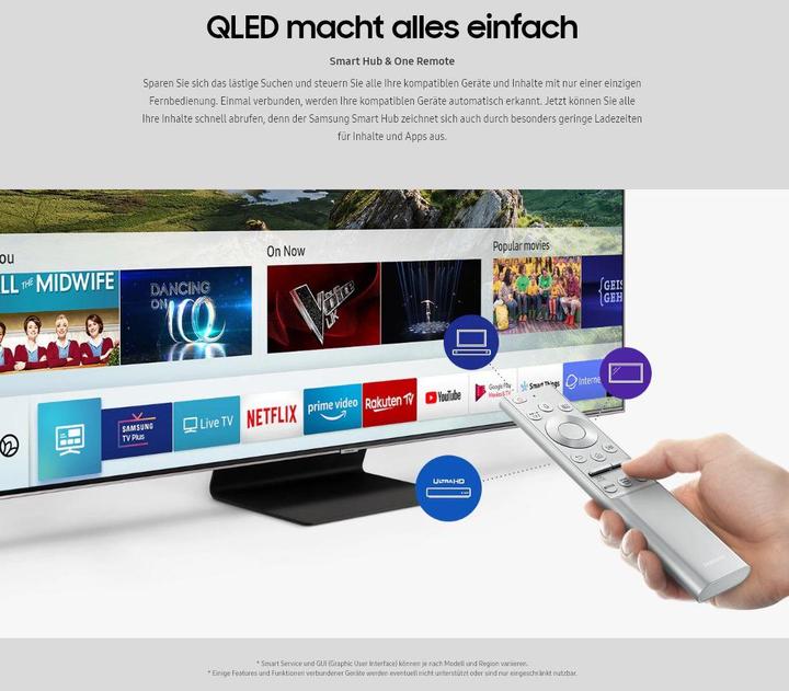 Produktbild Samsung QE75Q60R (75", QLED, 4K, 2019)