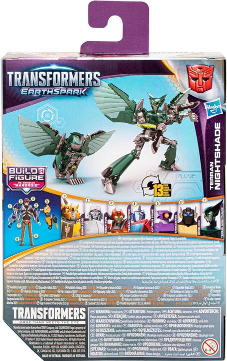 Productafbeelding Hasbro Transformers - Earthspark Deluxe Klasse - Terran Nachtschade