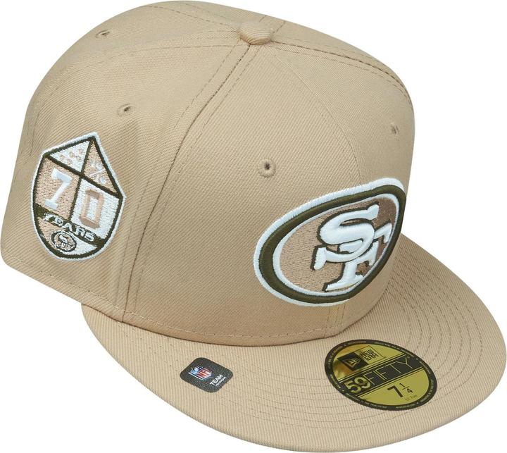 Actual product image New Era 59Fifty Fitted Cap ANNIVERSAIRE San Francisco 49ers (7)