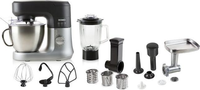 Image du produit Domo Robot de cuisine Kit complet Bol 4,5 litres DO9182KR Pétrin professionnel (1000 W)