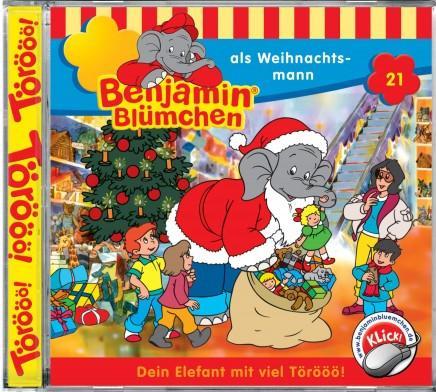 Produktbild Folge 021: Als Weihnachtsmann (Benjamin Blümchen, Deutsch)
