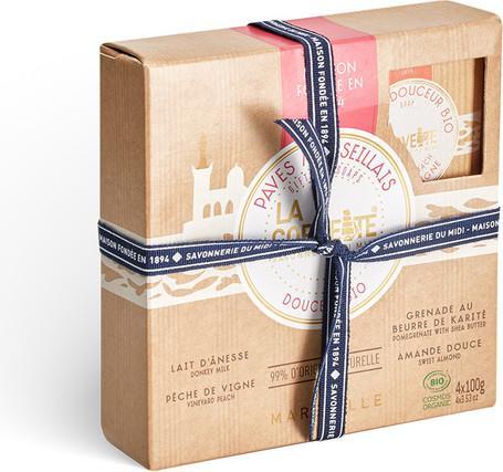 Produktbild La Corvette Geschenkbox Bio Sanft (Handseifenspender)