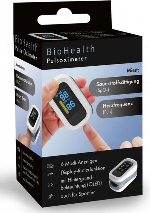 Produktbild Bio Health Pulsoximeter mit Perfusions-Index (PI)