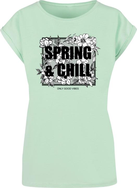 Actual product image Merchcode Ladies Spring And Chill Extended Shoulder Tee - 113645 (M)