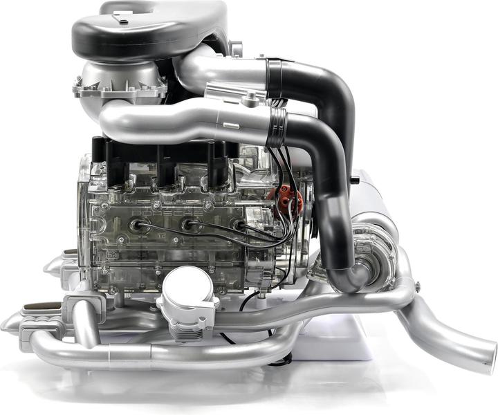 Productafbeelding Franzis Porsche 911 Turbo motor kit