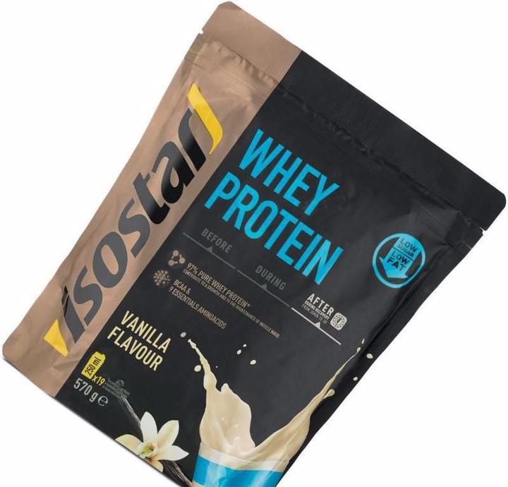 Actual product image Isostar Powder Whey Protein Vanilla 570 g (Vanilla, 1 pcs., 570 g)